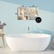 Stupell Industries Serenity Bath Bathroom Interior 2pc Wall Plaque Set, design by Kim Allen